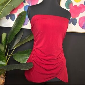 Y2K Candy Rain Strapless Tube Top